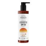 Крем для лица и тела Siberina натуральный солнцезащитный SPF 50 с витамином Е 200 мл
