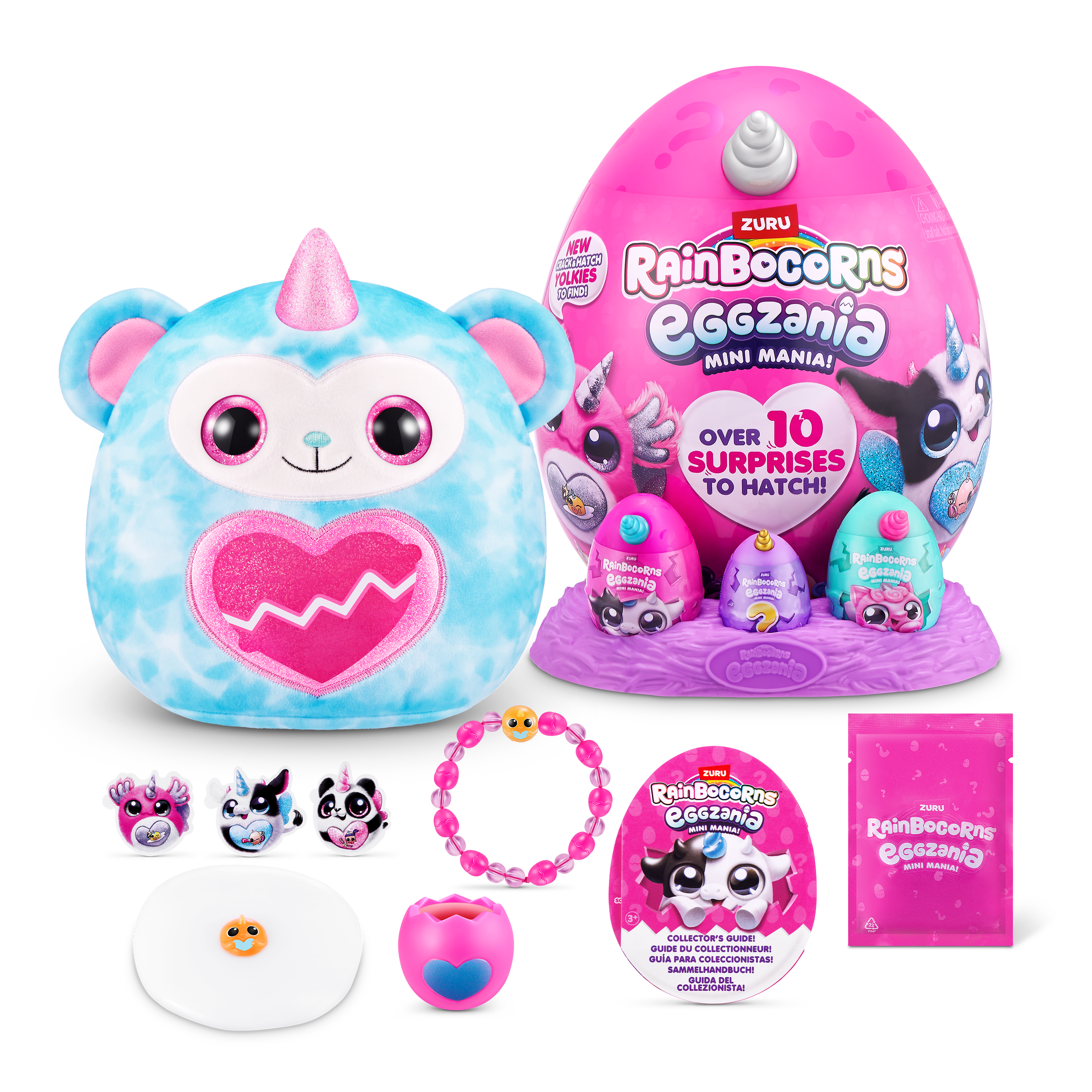 Мягкая игрушка Zuru Rainbocorns Eggzania - фото 19