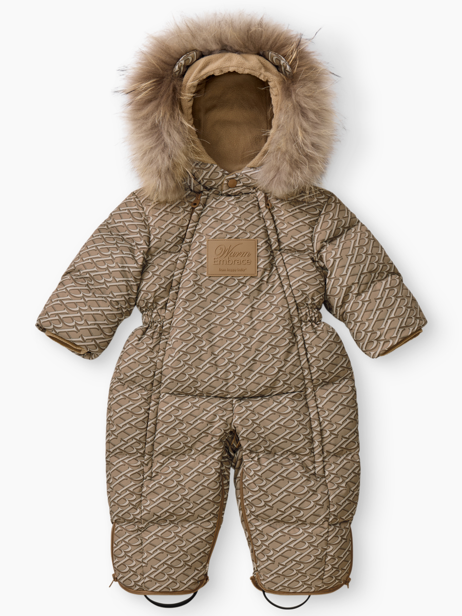 Комбинезон-трансформер Happy Baby 89144-0_beige (letters) - фото 6