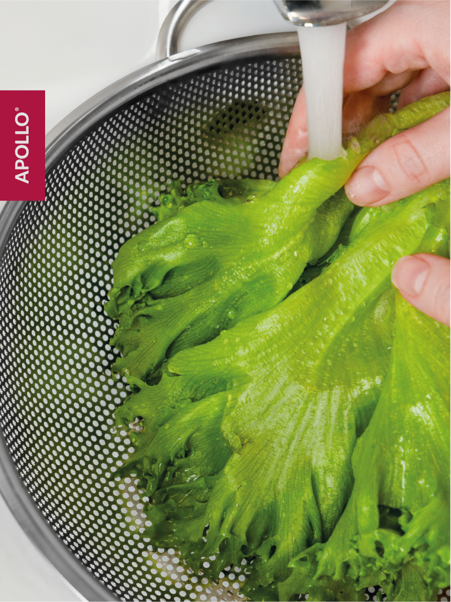 Дуршлаг металлический APOLLO 25 см - фото 2