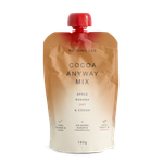 Пюре Nutrino Lab Яблоко, банан с добавлением овсянки и какао с 3 лет 180 г