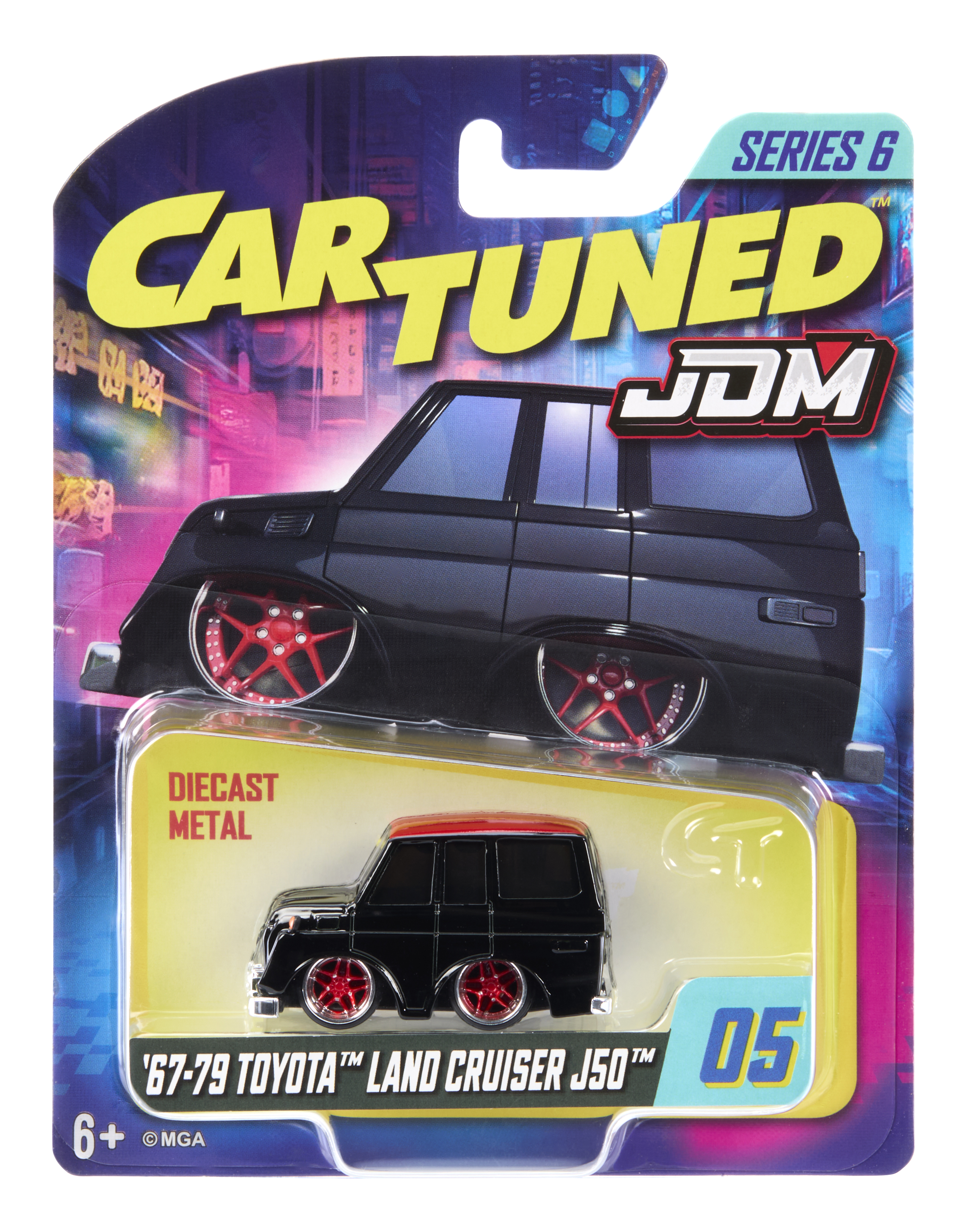 Автомобиль CarTuned Toyota Ленд Крузер 1:64 75840 - фото 1