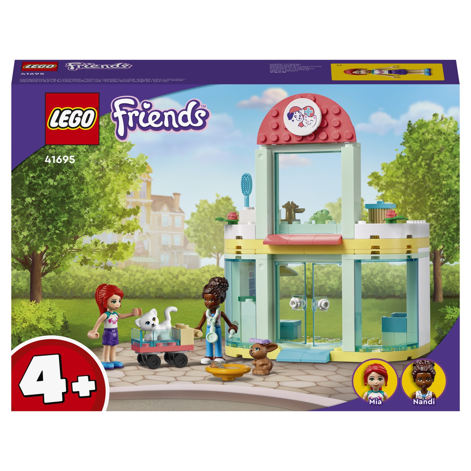 Конструктор LEGO Friends Клиника для домашних животных блочный - фото 2