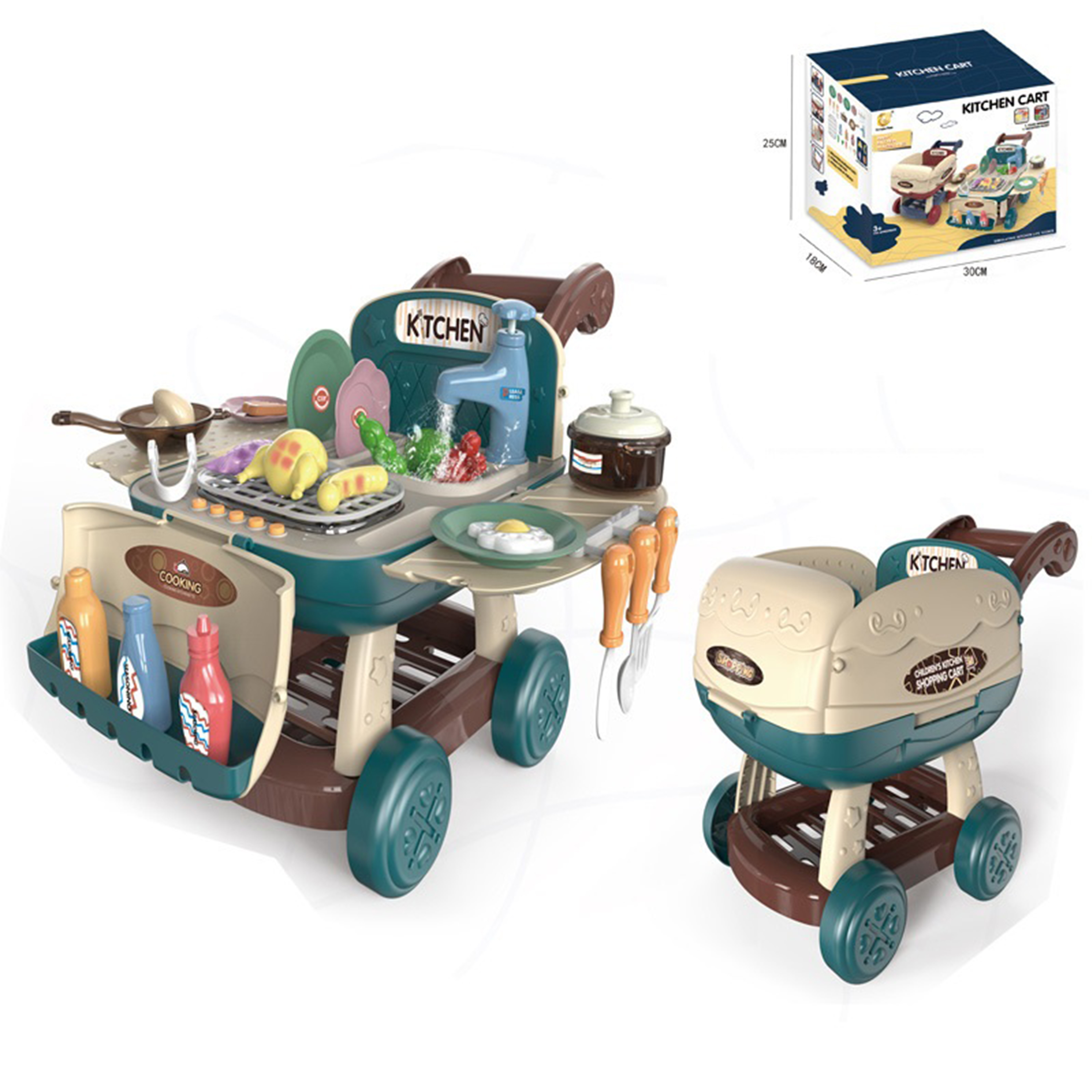 Игрушка SHARKTOYS раковина, посуда, продукты, плита - фото 6