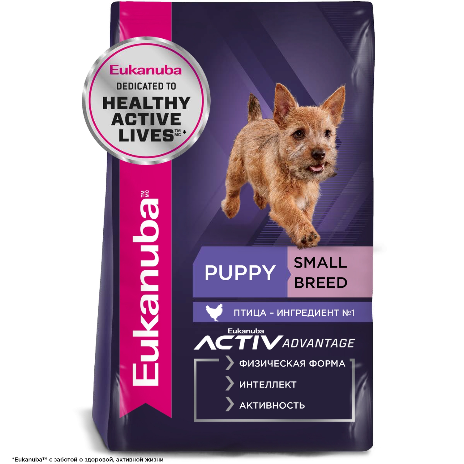 Корм Eukanuba Dog 10кг для щенков мелких пород сухой - фото 3