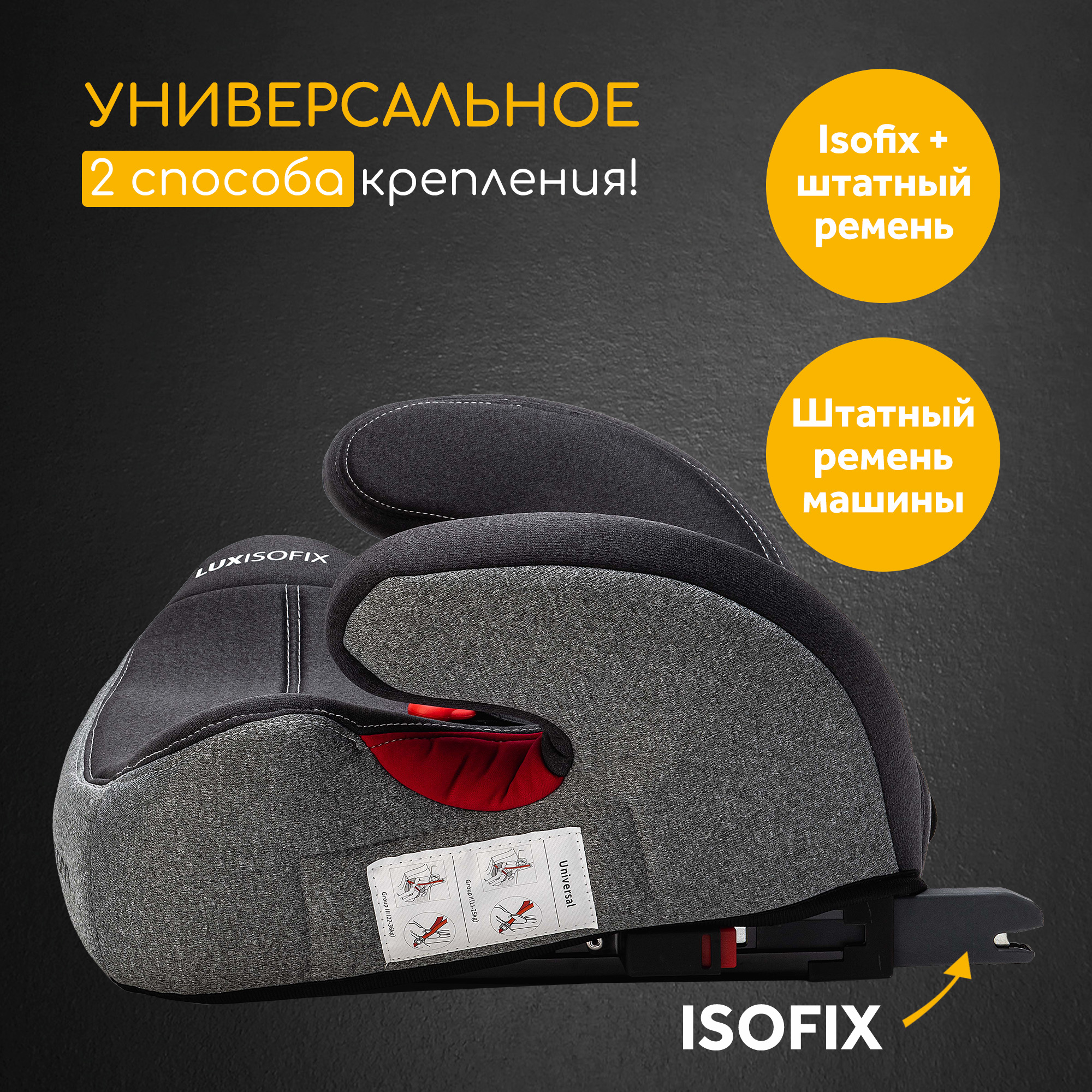 Автокресло Osann Lux Isofix Isofix 3 (22-36 кг) - фото 2