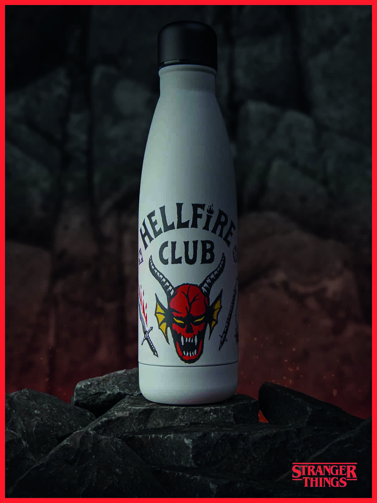 Термобутылка Stranger Things Клуб адского пламени 500 мл - фото 6
