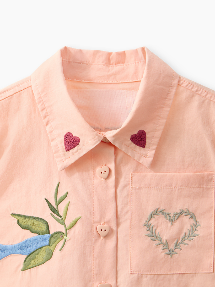 Рубашка Happy Baby 88712-1_pink - фото 3