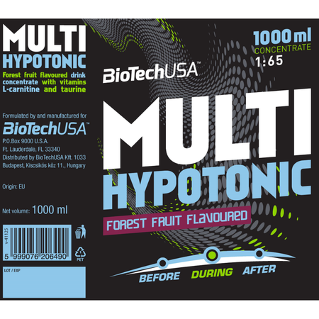 Гипотоник BiotechUSA Multi Hypotonic 1000 мл. Лесные ягоды