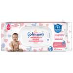 Влажные салфетки Johnsons 64 шт.