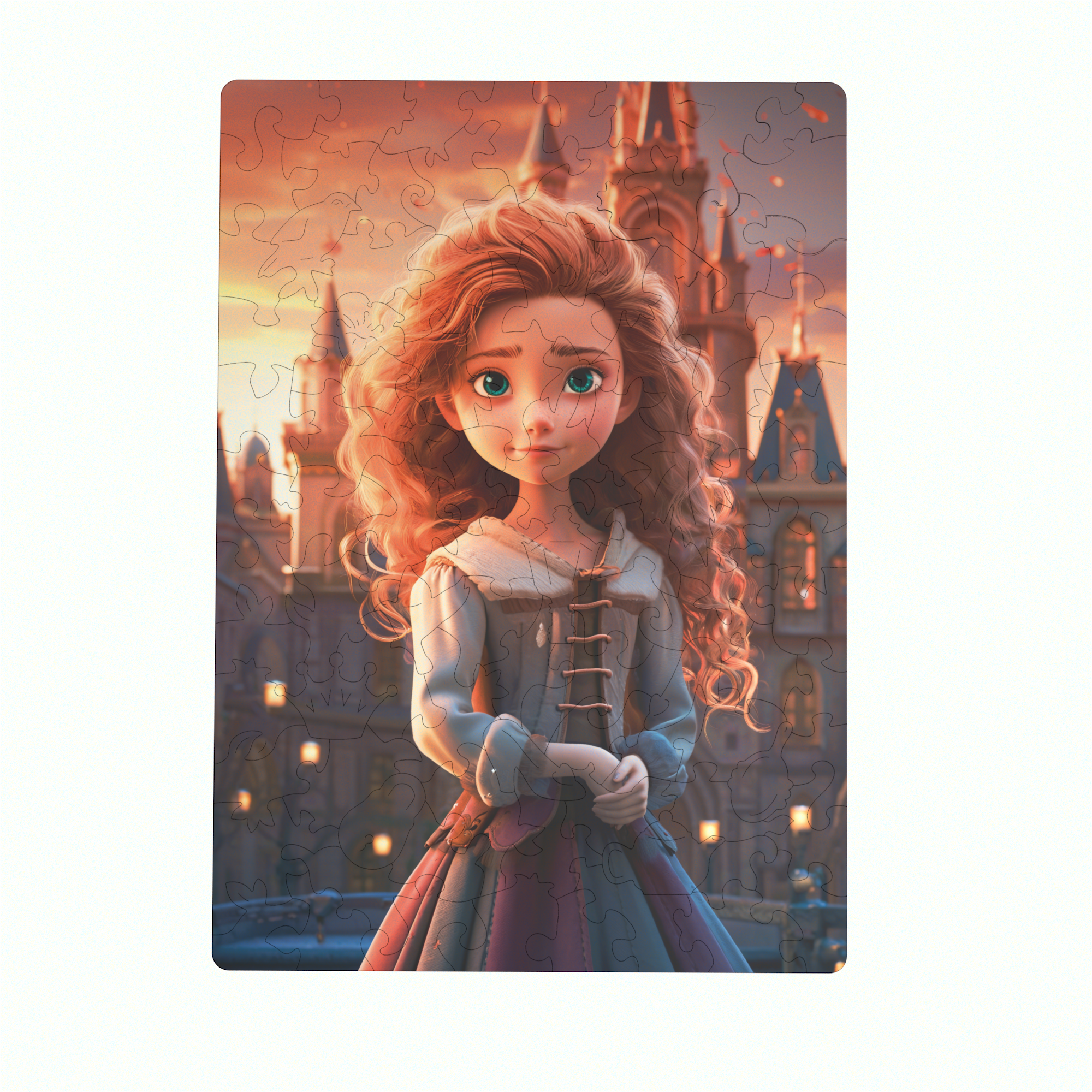 Пазл UNIDRAGON деревянный - фото 5