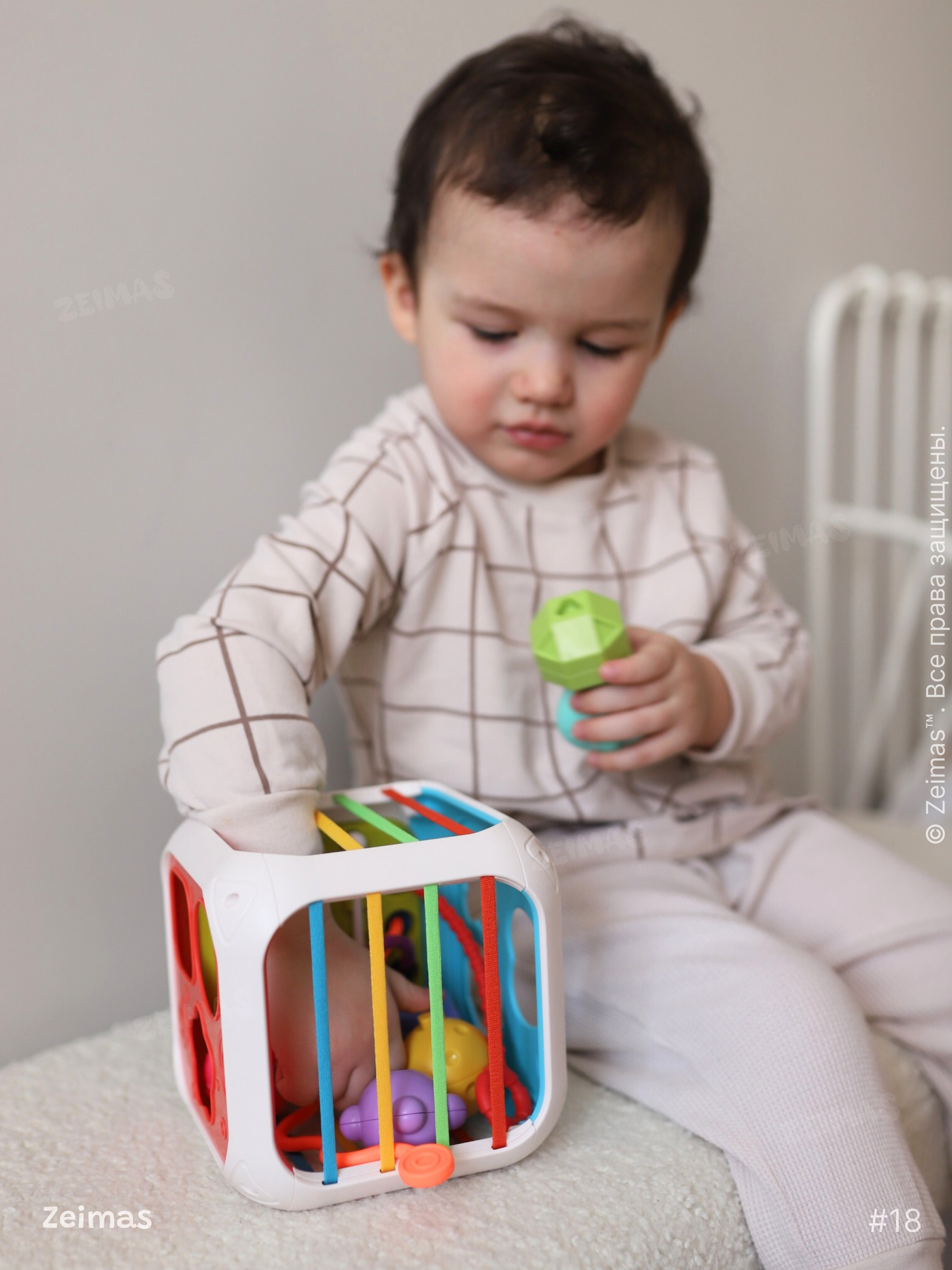 Игрушка Zeimas сортер Монтессори Транспорт - фото 17