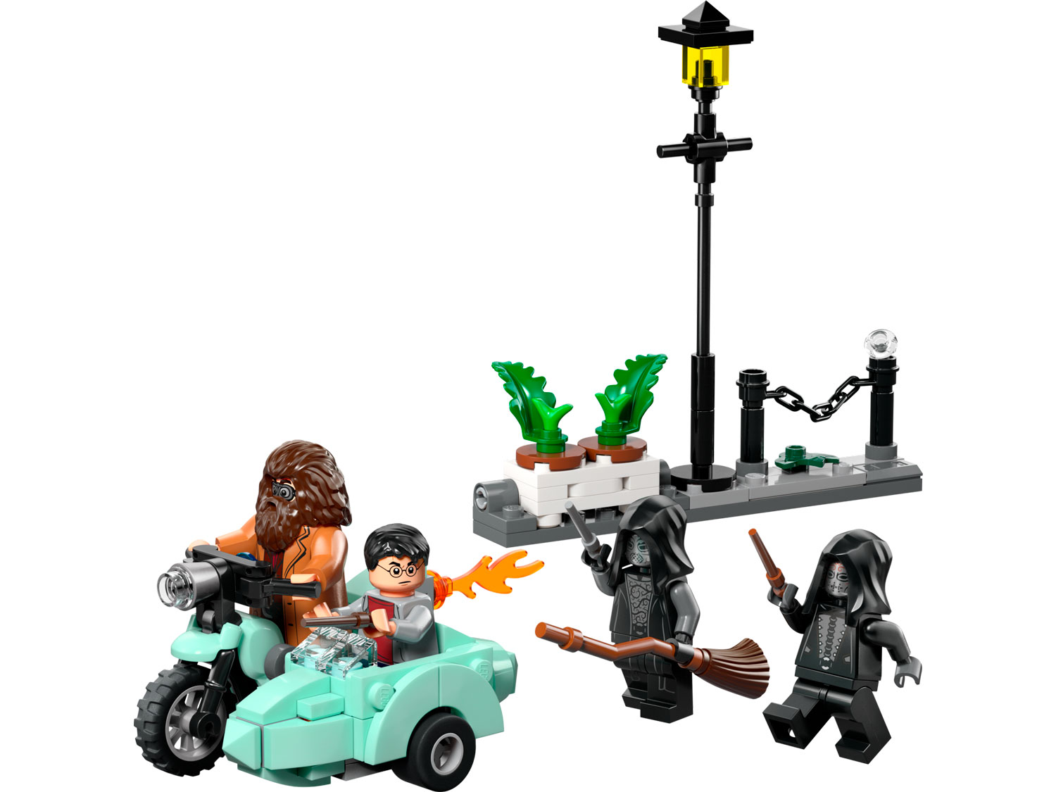 Конструктор LEGO Harry Potter Побег Хагрида и Гарри 124 дет. - фото 2
