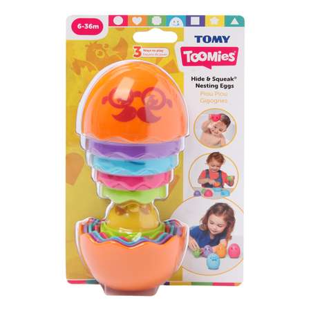 Матрешка Tomy Цыпленок в скорлупе E73080C