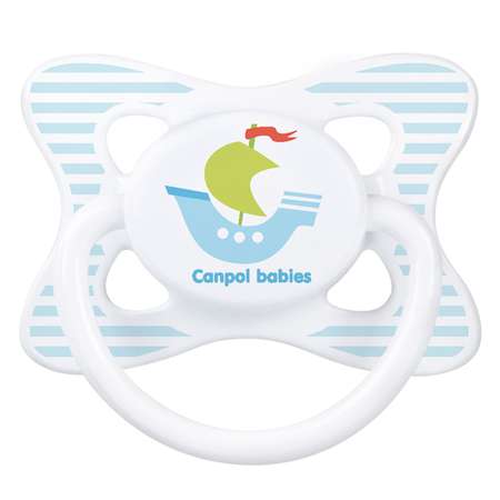 Пустышка Canpol Babies анатомическая от 6 мес. в ассортименте