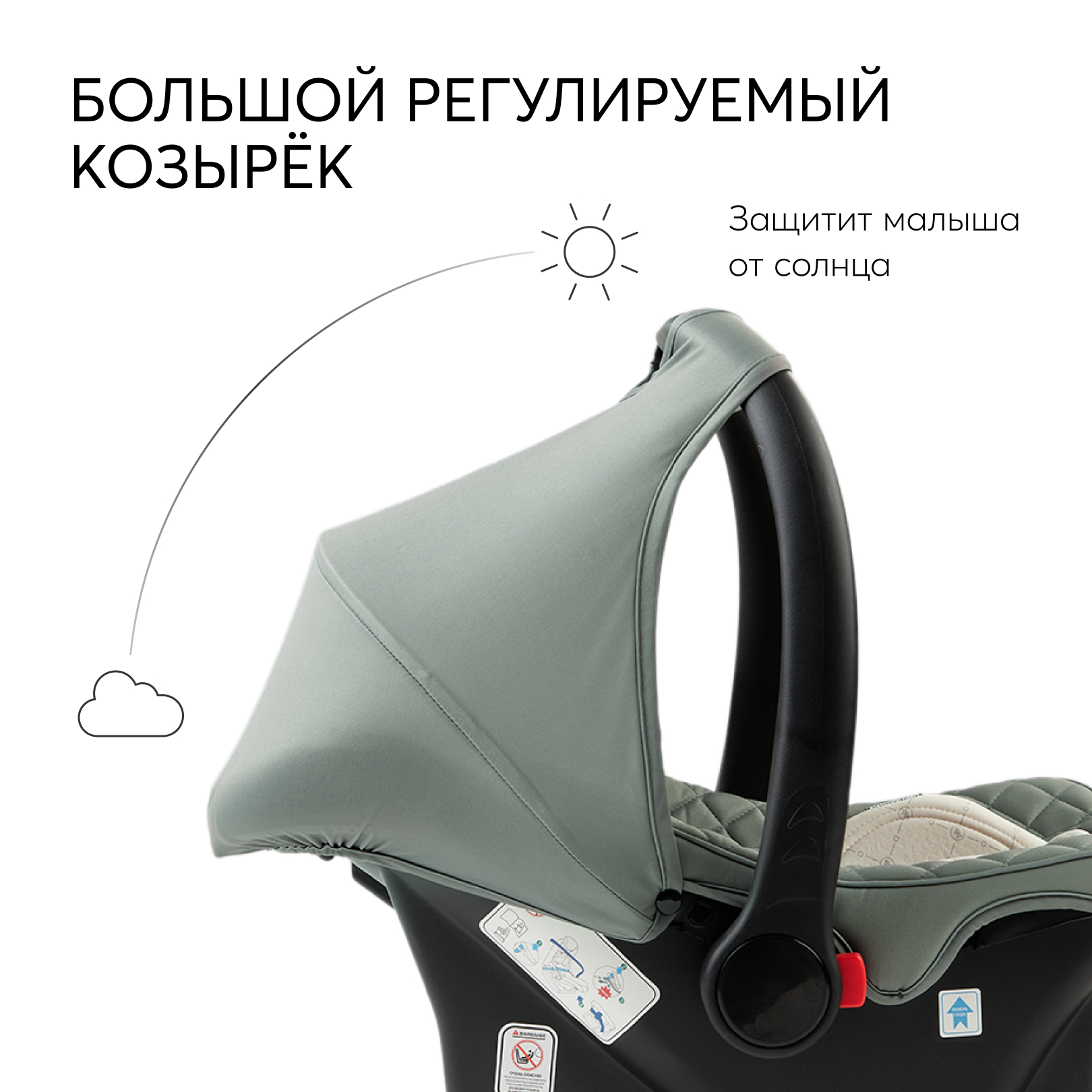 Автокресло Happy Baby Skyler 0 (0 -13 кг) - фото 6