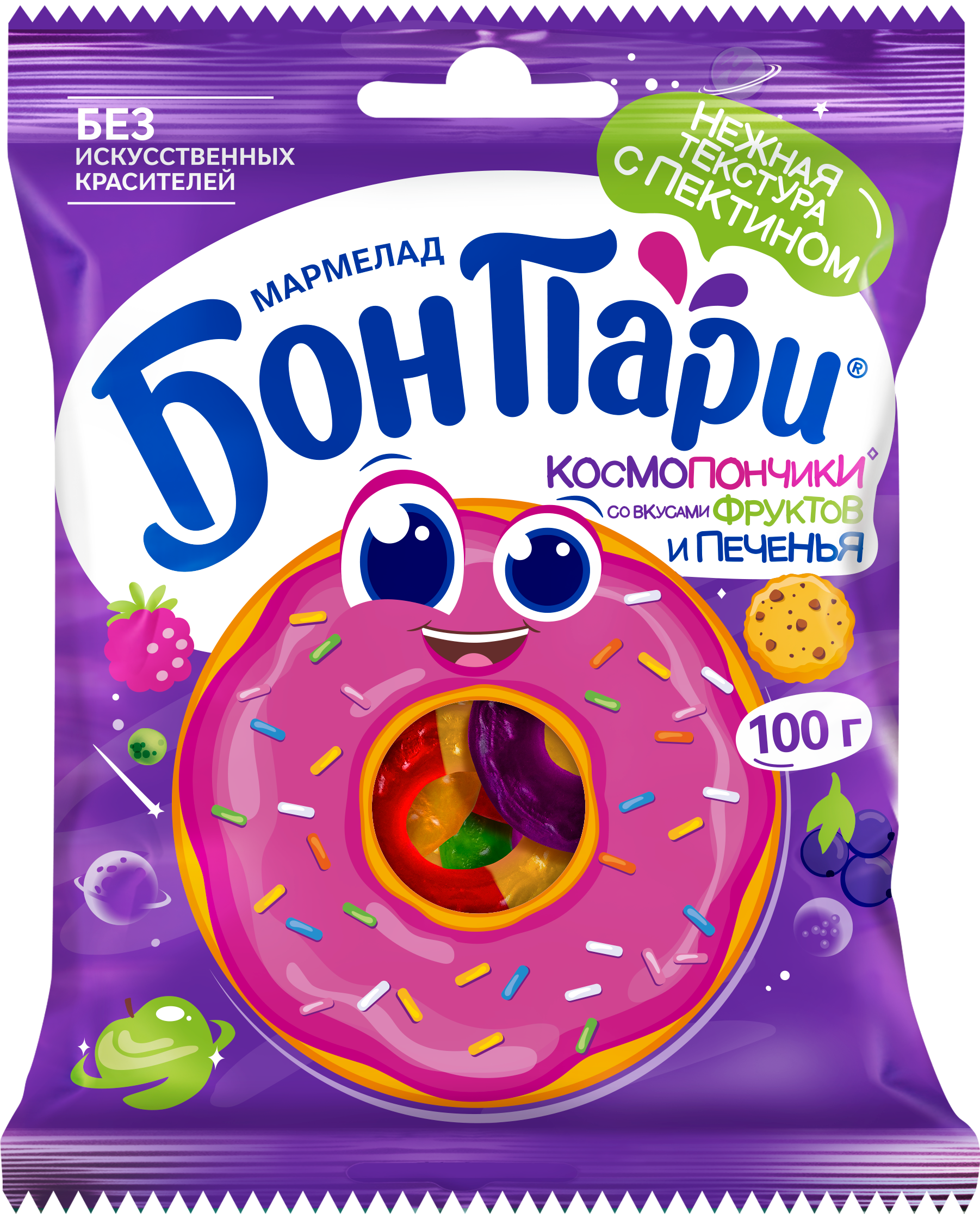 Мармелад Бон Пари Космопончики 100г - фото 1