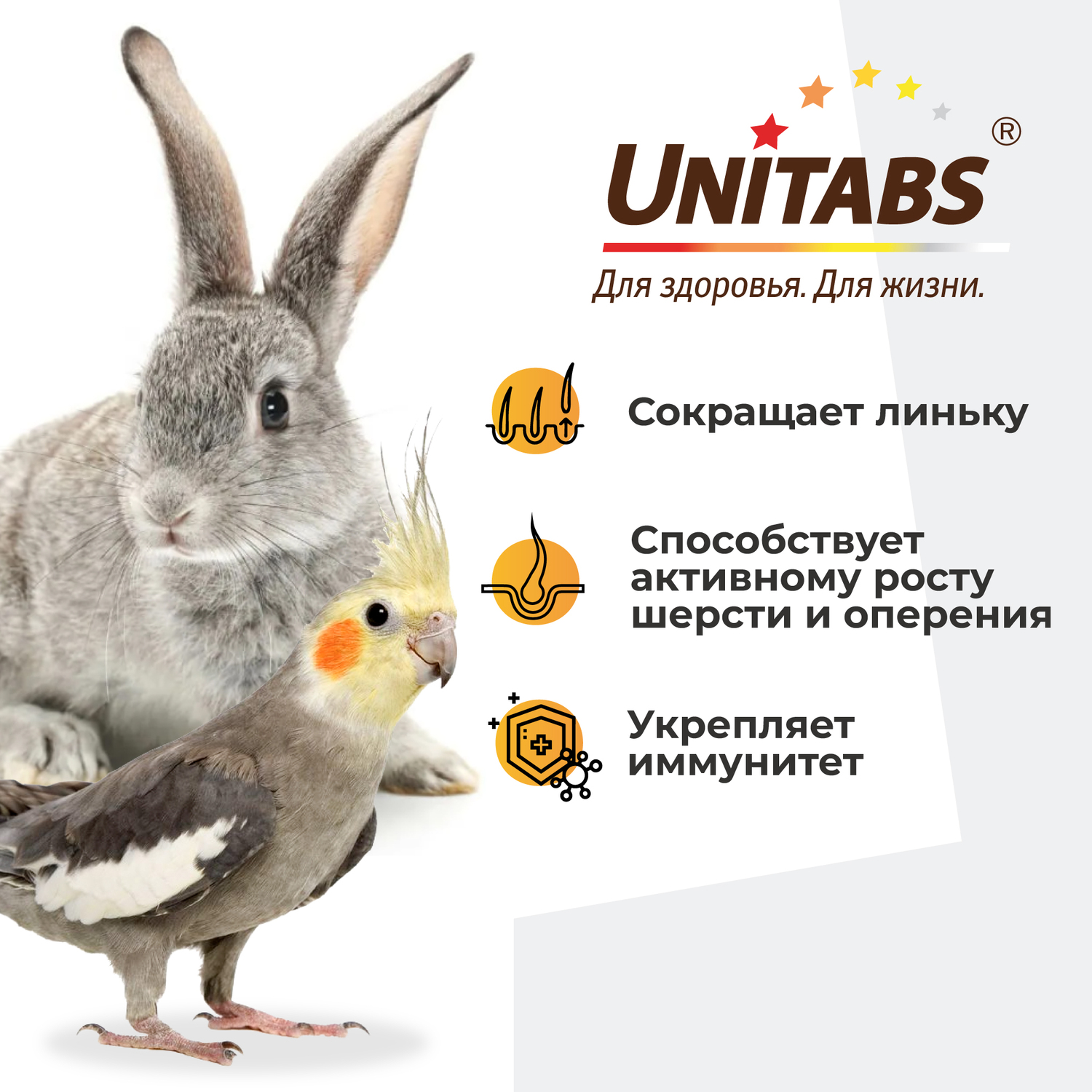 Витамины для кроликов птиц и грызунов Unitabs Тотал Q10 10мл - фото 2