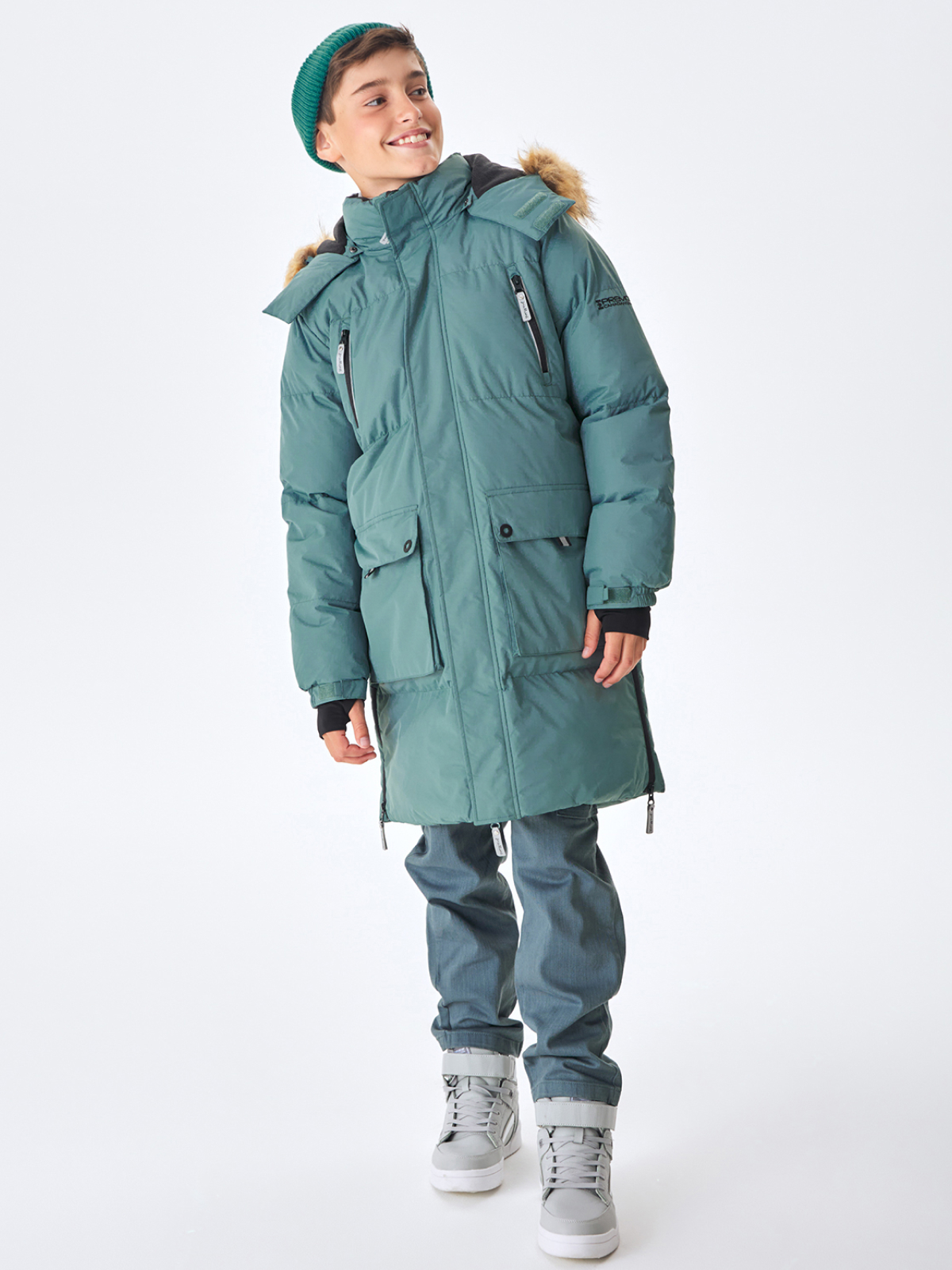 Пальто Premont WP323814GREY - фото 12