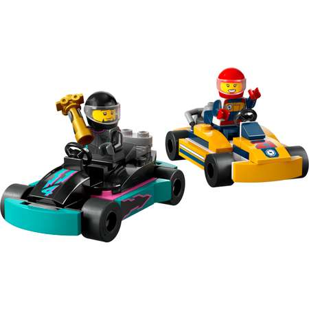 Конструктор LEGO City Карты и водители блочный
