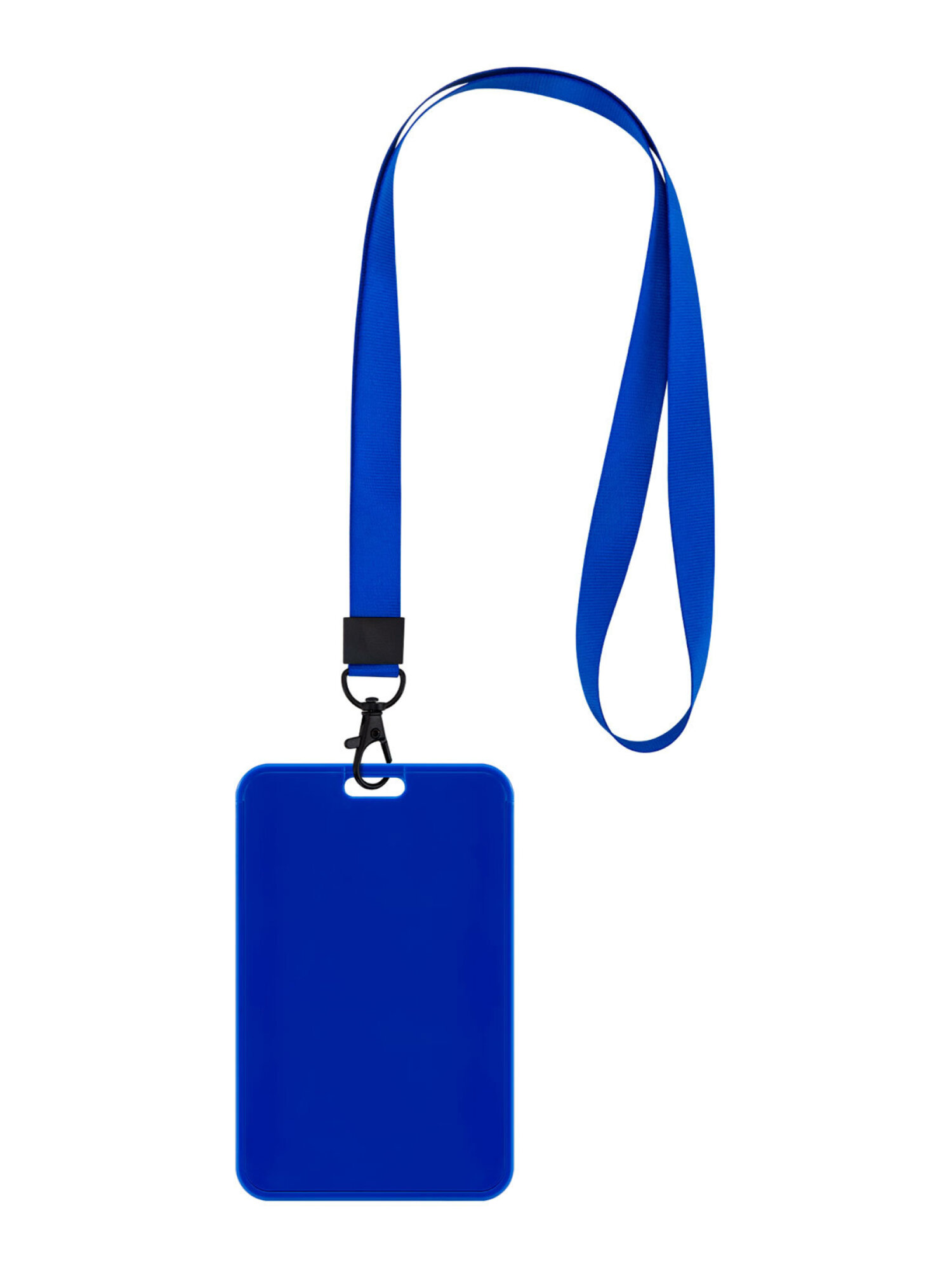 Бейдж Brauberg синий с лентой и карабином - фото 8
