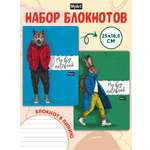Изображение товара Блокнот Проф-Пресс тетрадь в линию 2 шт. 19х25 см 48 лист.