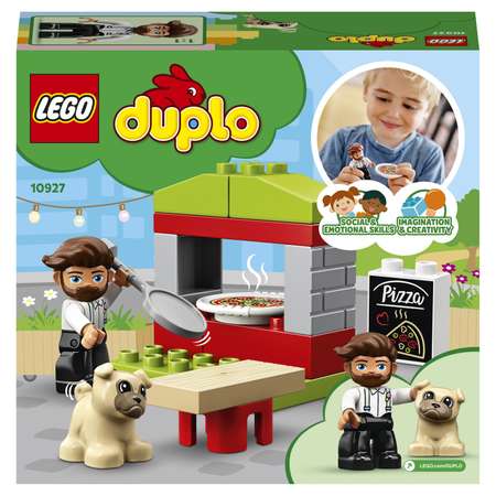 Конструктор LEGO DUPLO Town Киоск-пиццерия блочный