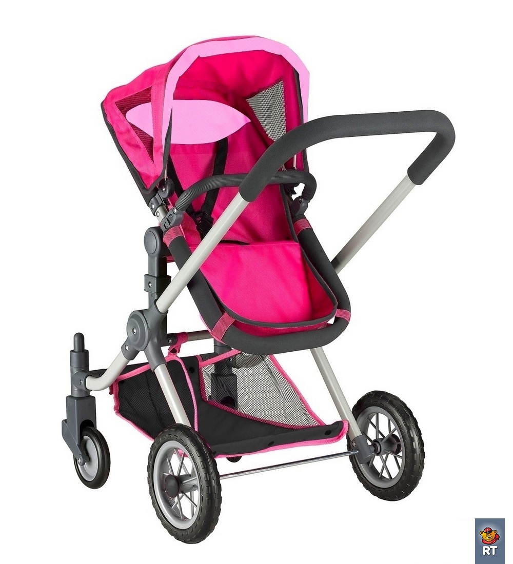Коляска 2 в 1 для кукол Y-Scoo 646 - фото 2