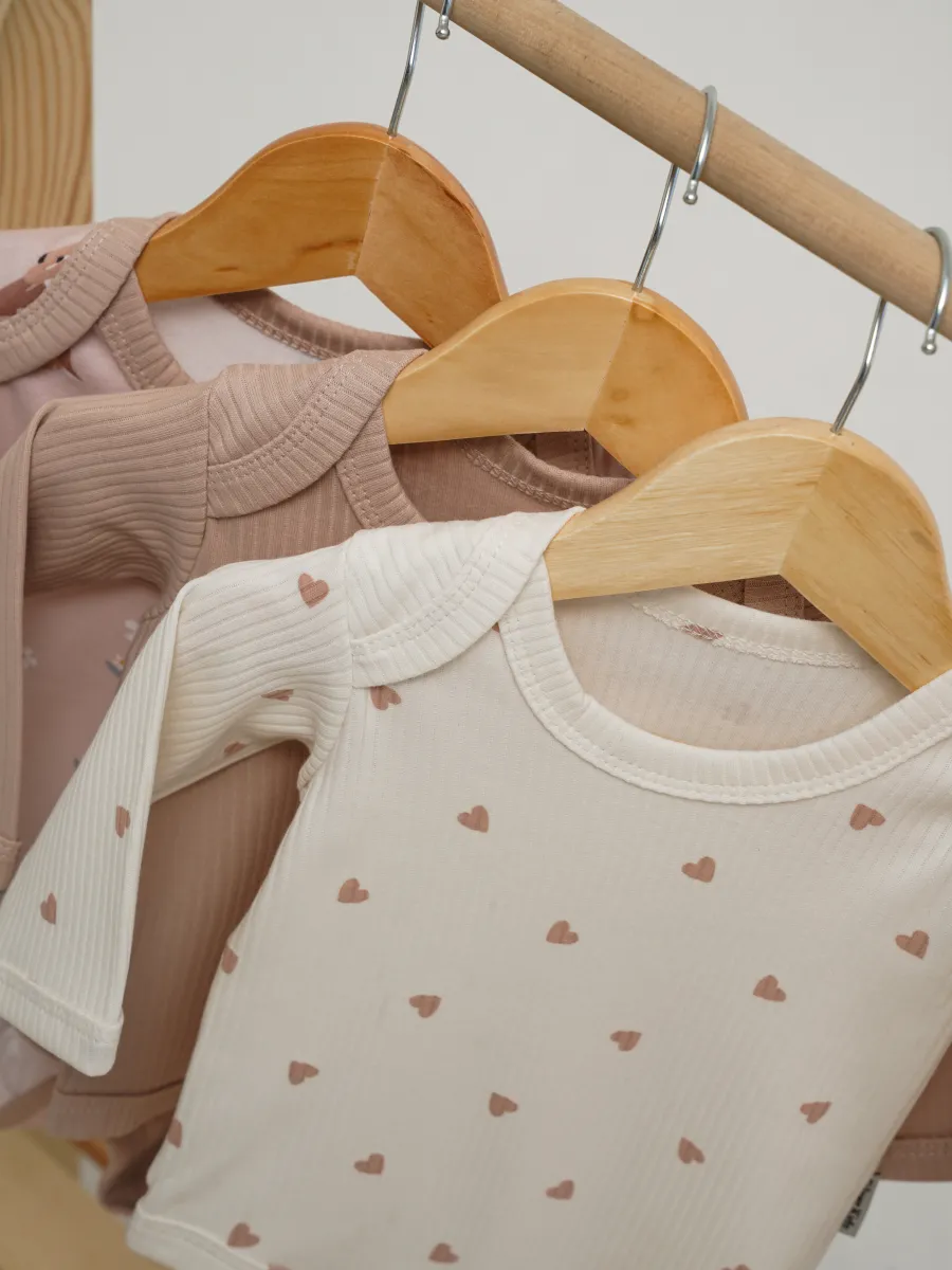 Боди 3 шт Супер Пупс нбр/3пр/бд/sk20/рубчик/леснаясказка - фото 12