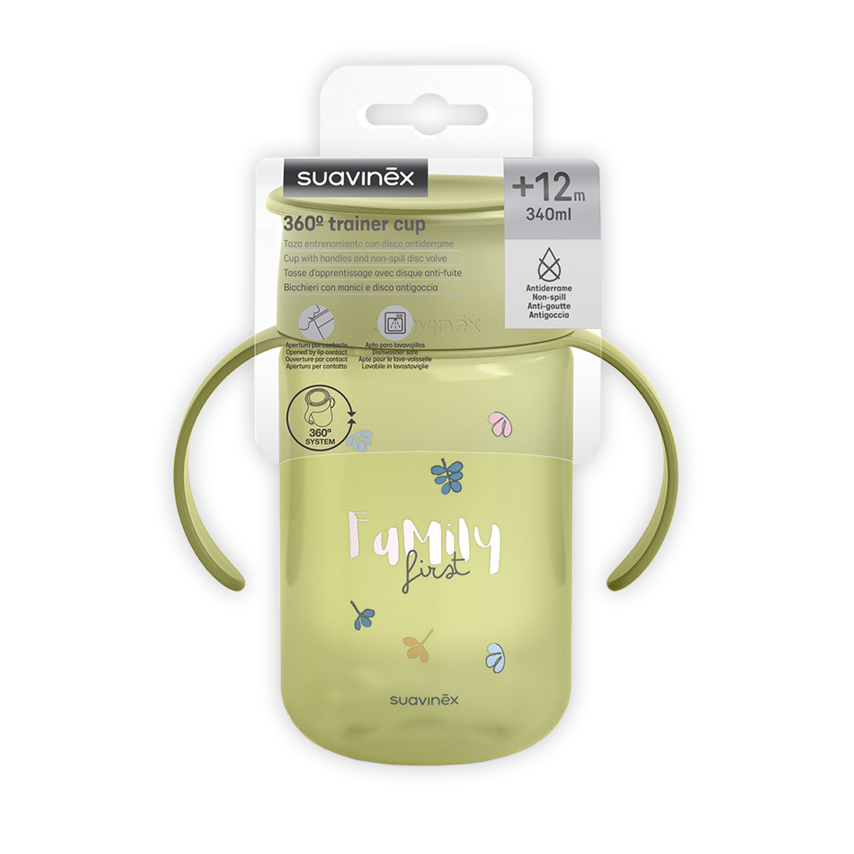 Поильник Suavinex 340 мл 1 шт. - фото 4
