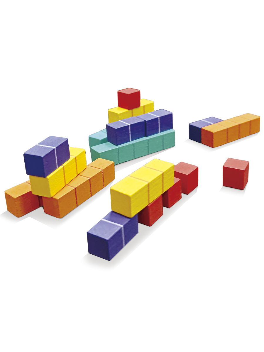 Конструктор Hape набор "Самый умный" кубики деревянный - фото 3