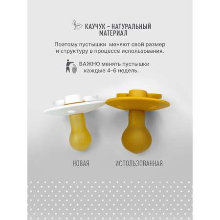 Пустышка BIBS латекс классическая от 18 мес.