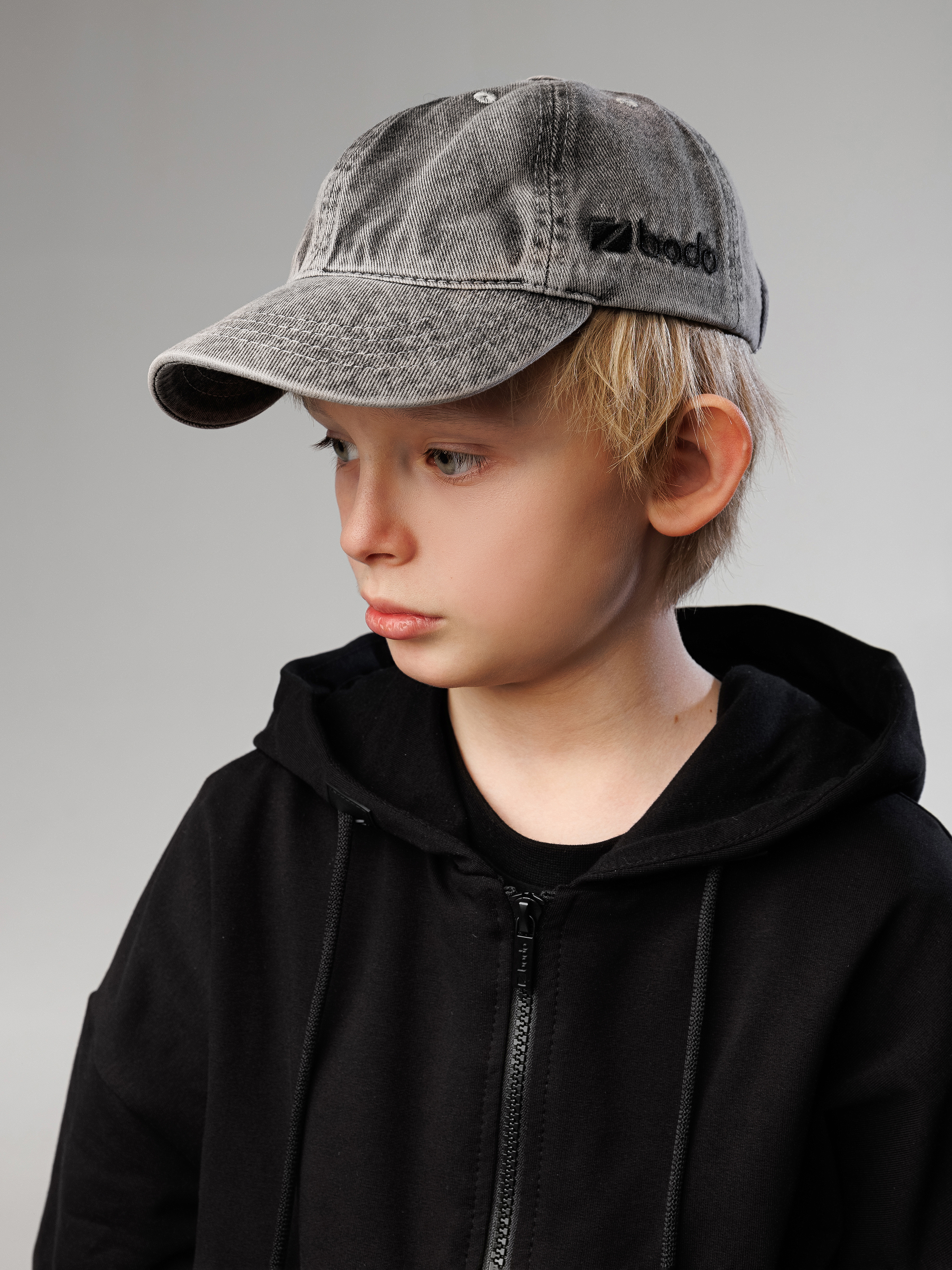 Бейсболка Bodo 45-18U_серый - фото 1