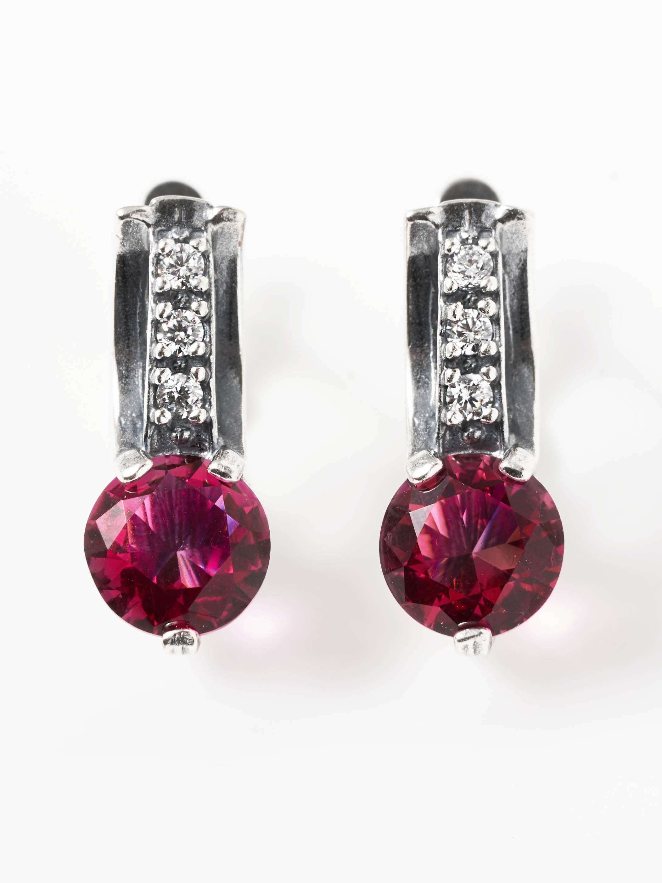 Серьги Shine and Beauty 80165-319-с-турмалин - фото 1