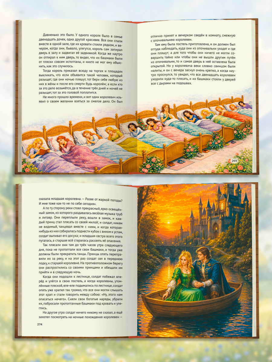 Книга Проф-Пресс Большая книга сказок для малышей Сказки Братьев Гримм - фото 5