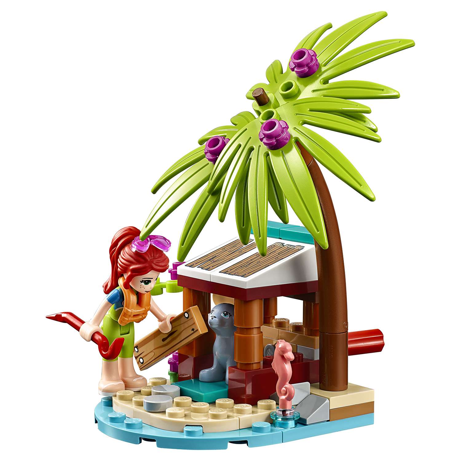 Конструктор LEGO Friends Спасательный центр на маяке блочный - фото 21
