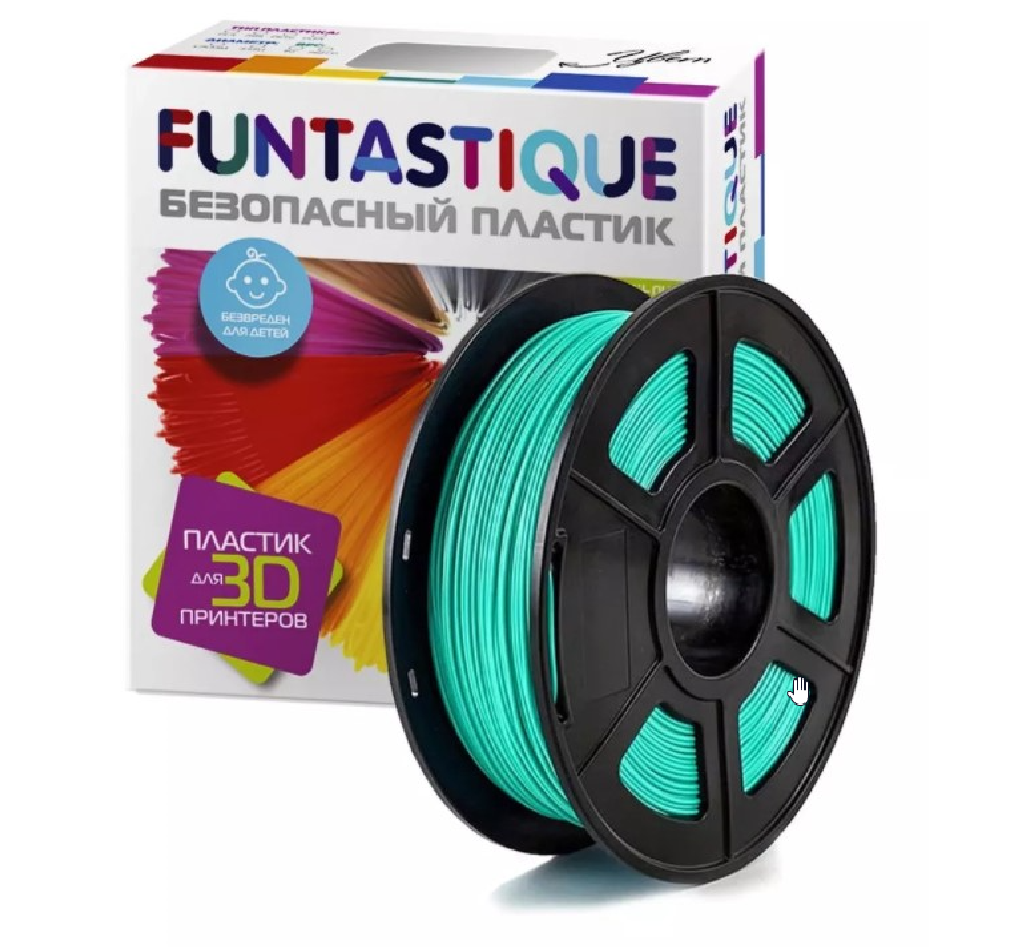 Пластик FUNTASTIQUE Бирюзовый - фото 1
