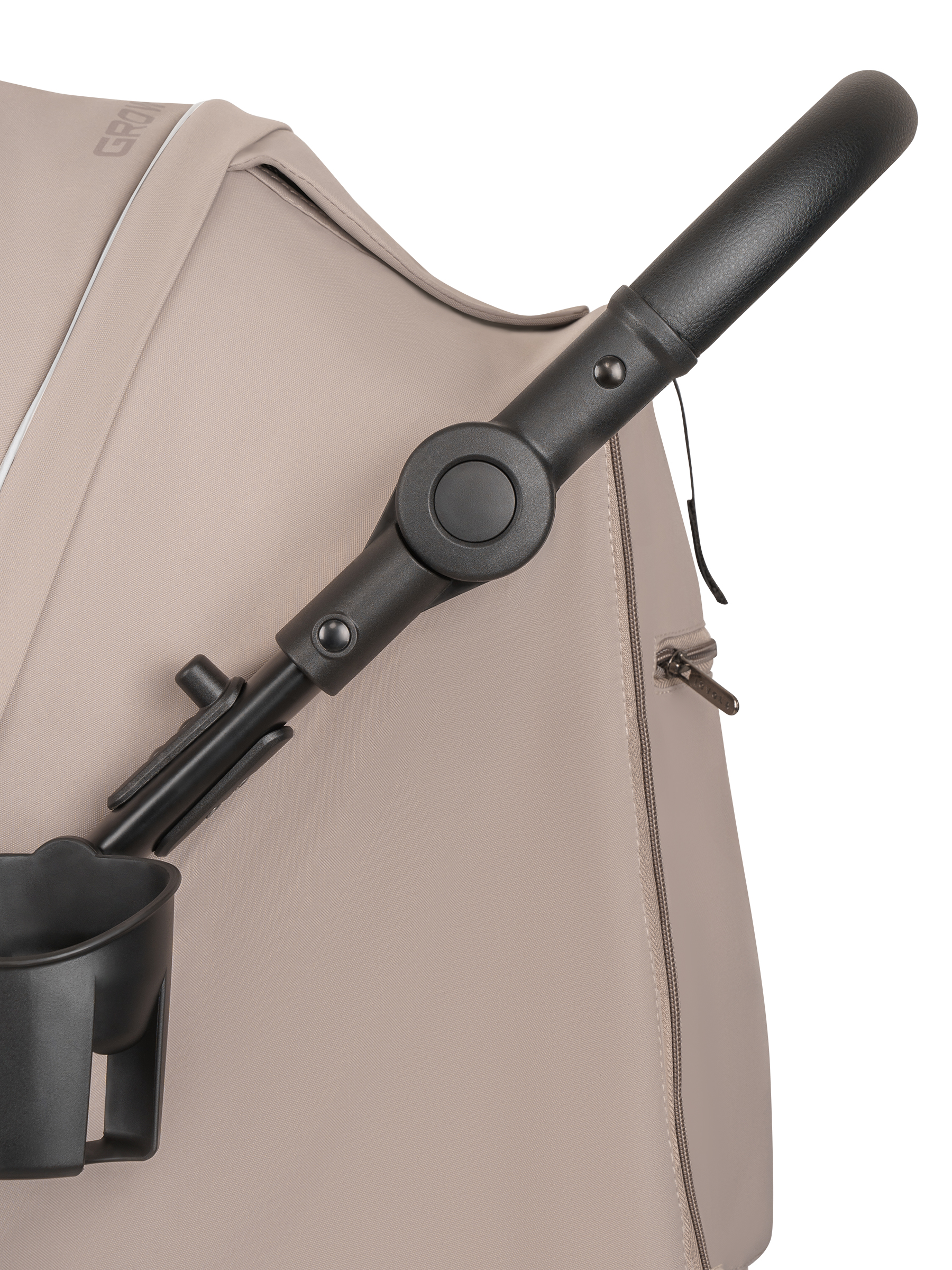 Коляска прогулочная JOVOLA Selena SL, всесезонная бежевый - фото 36