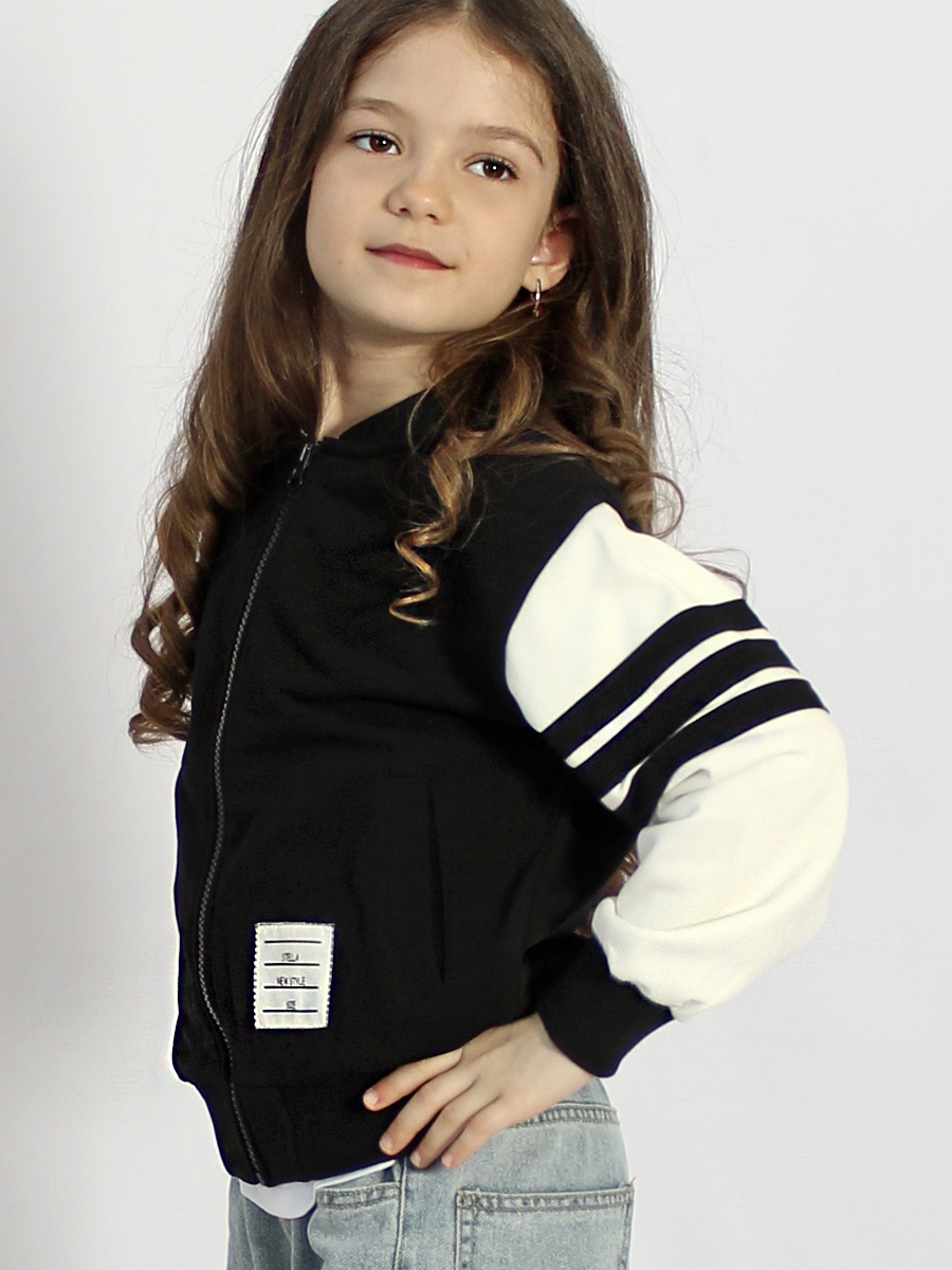 Бомбер STELLA MODA 15202 черный - фото 2