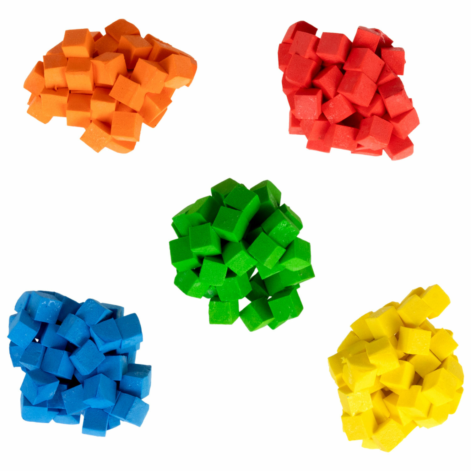 Пластилин 1TOY Gummy blocks антистресс 5 цв. - фото 8
