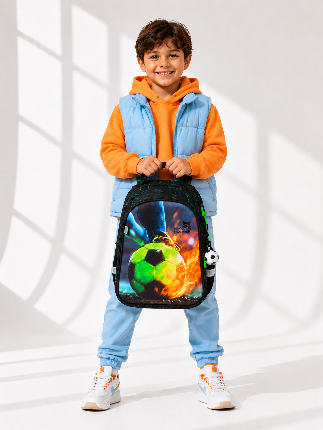 Рюкзак School Standard школьный для мальчика+брелок - фото 4