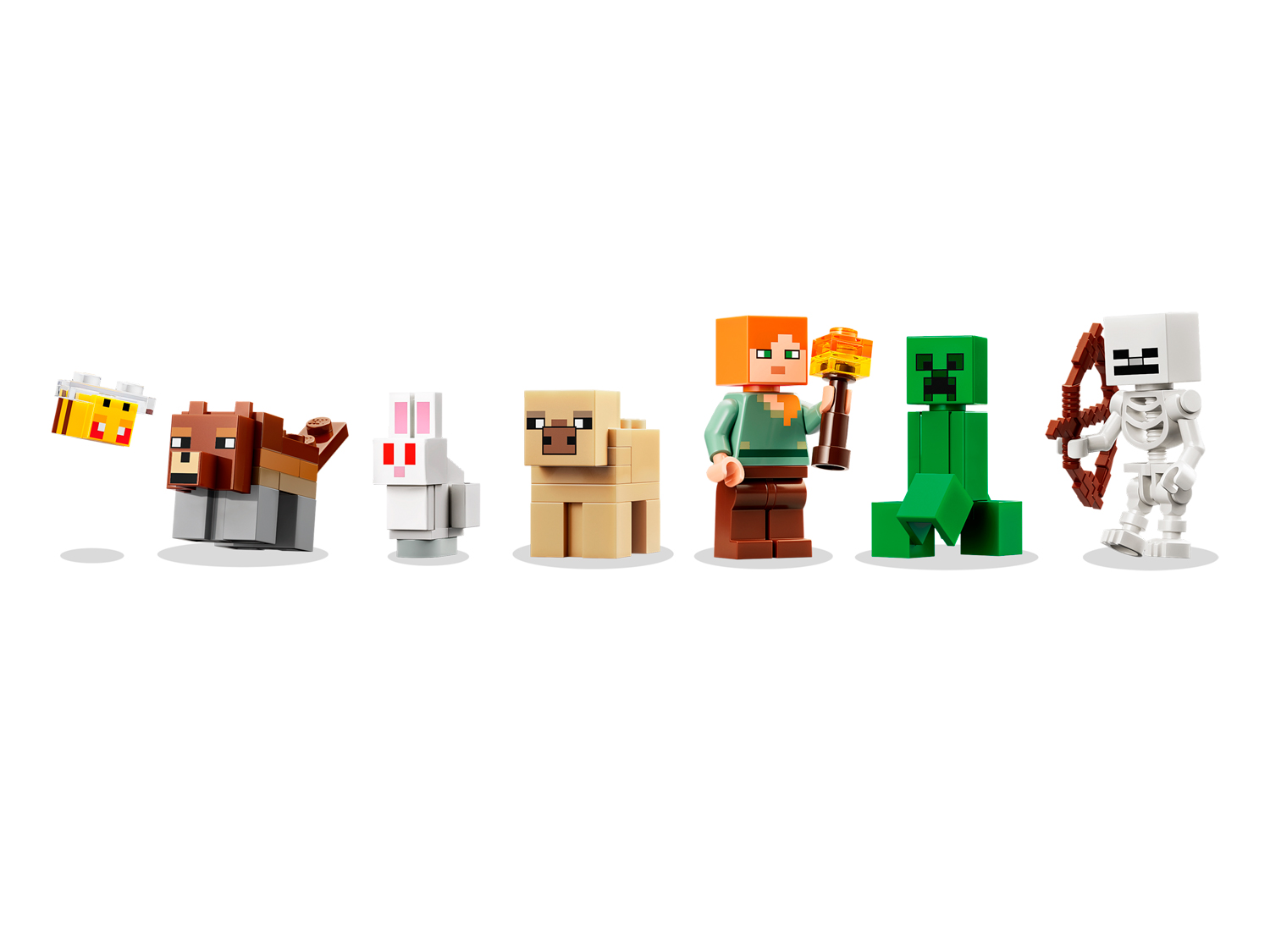 Конструктор LEGO Minecraft Приключение в первую ночь 301 дет. - фото 2
