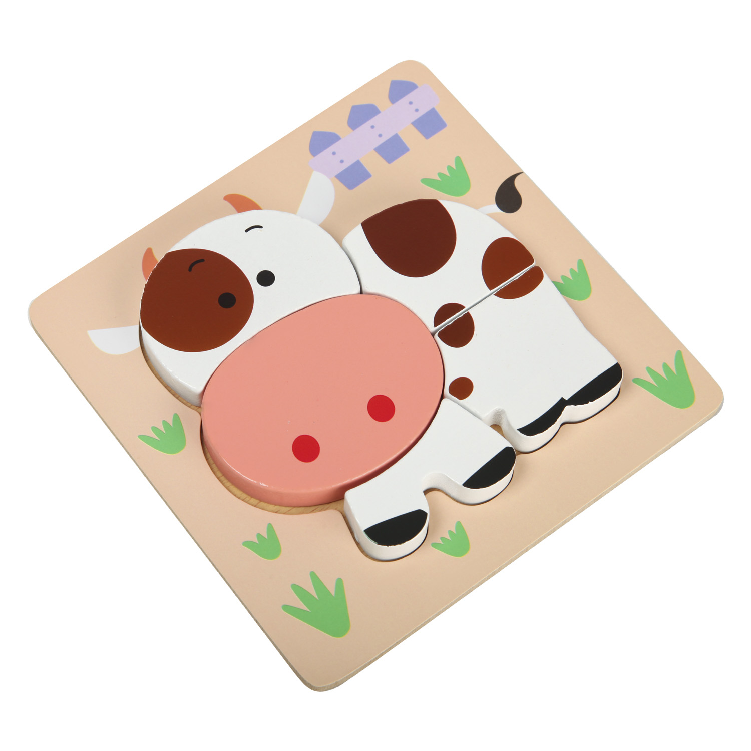 Игрушка BabyGo сортер Корова - фото 3
