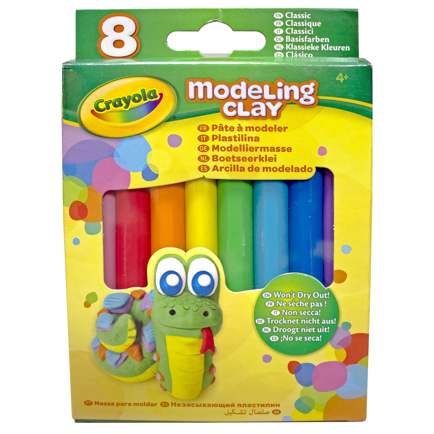 Пластилин Crayola 8 цв. в ассортименте - фото 12