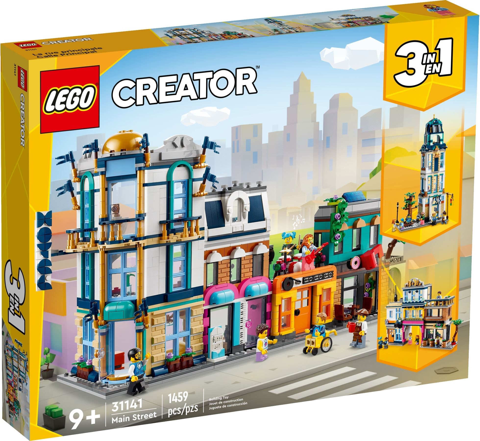 Изображение товара LEGO Creator Главная улица 31141 конструктор для детей от 9 лет