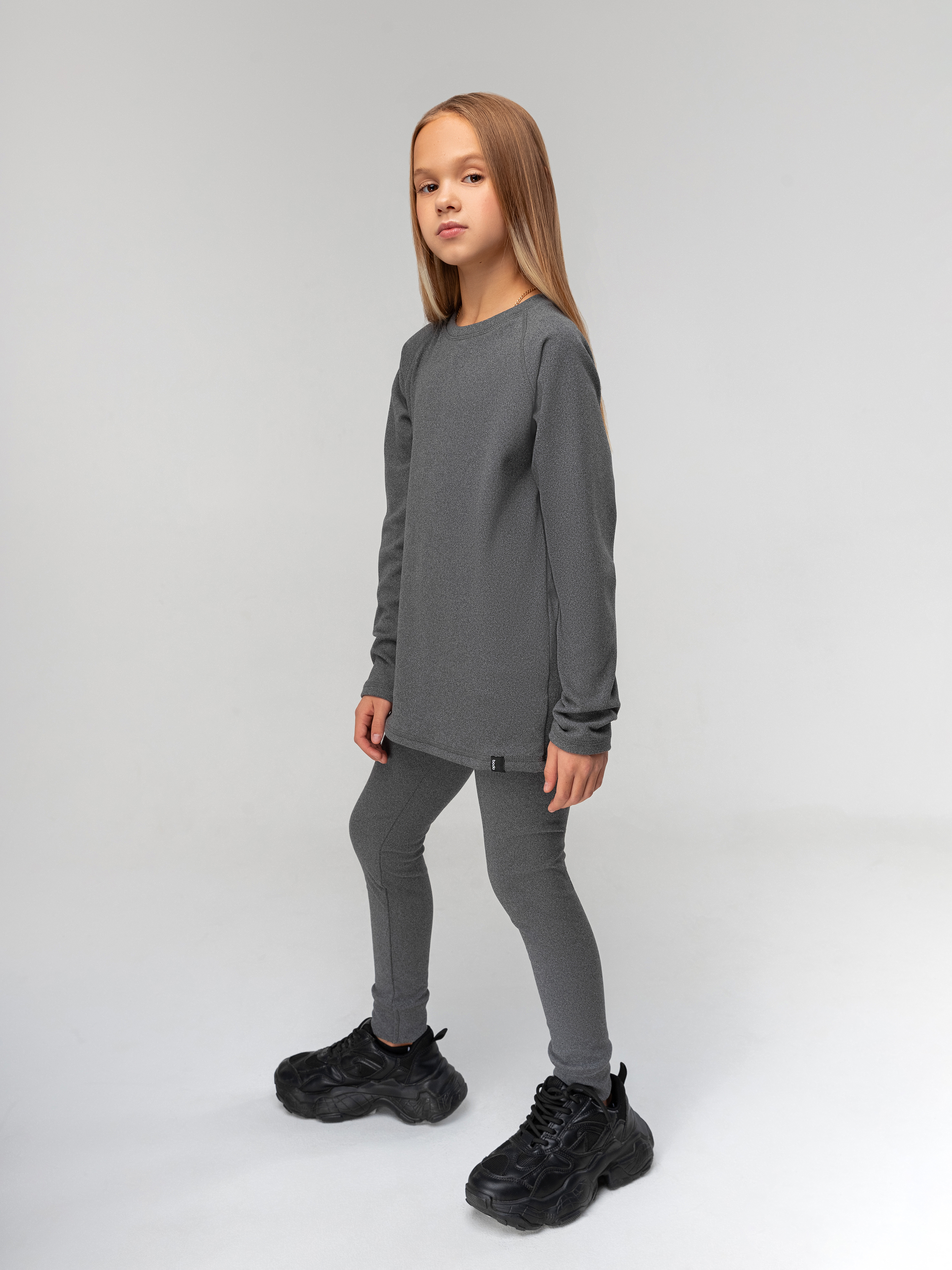 Термокостюм Bodo 46-159MU_темно-серый меланж - фото 4