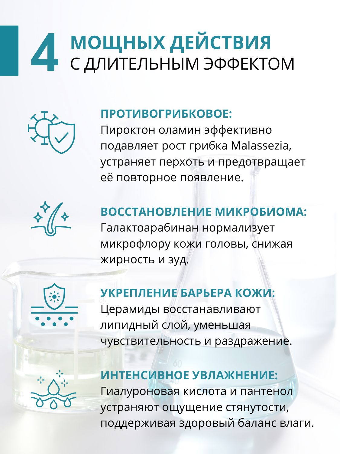 Сыворотка DR. MARCUS HEILER Микробиом баланс от перхоти 100 мл - фото 3