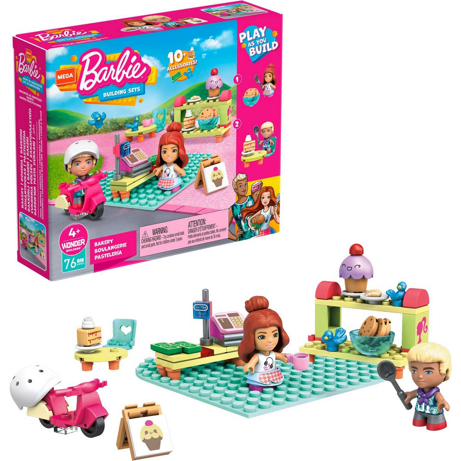 Конструктор Mega Construx Barbie Дорожное путешествие в ассортименте - фото 19