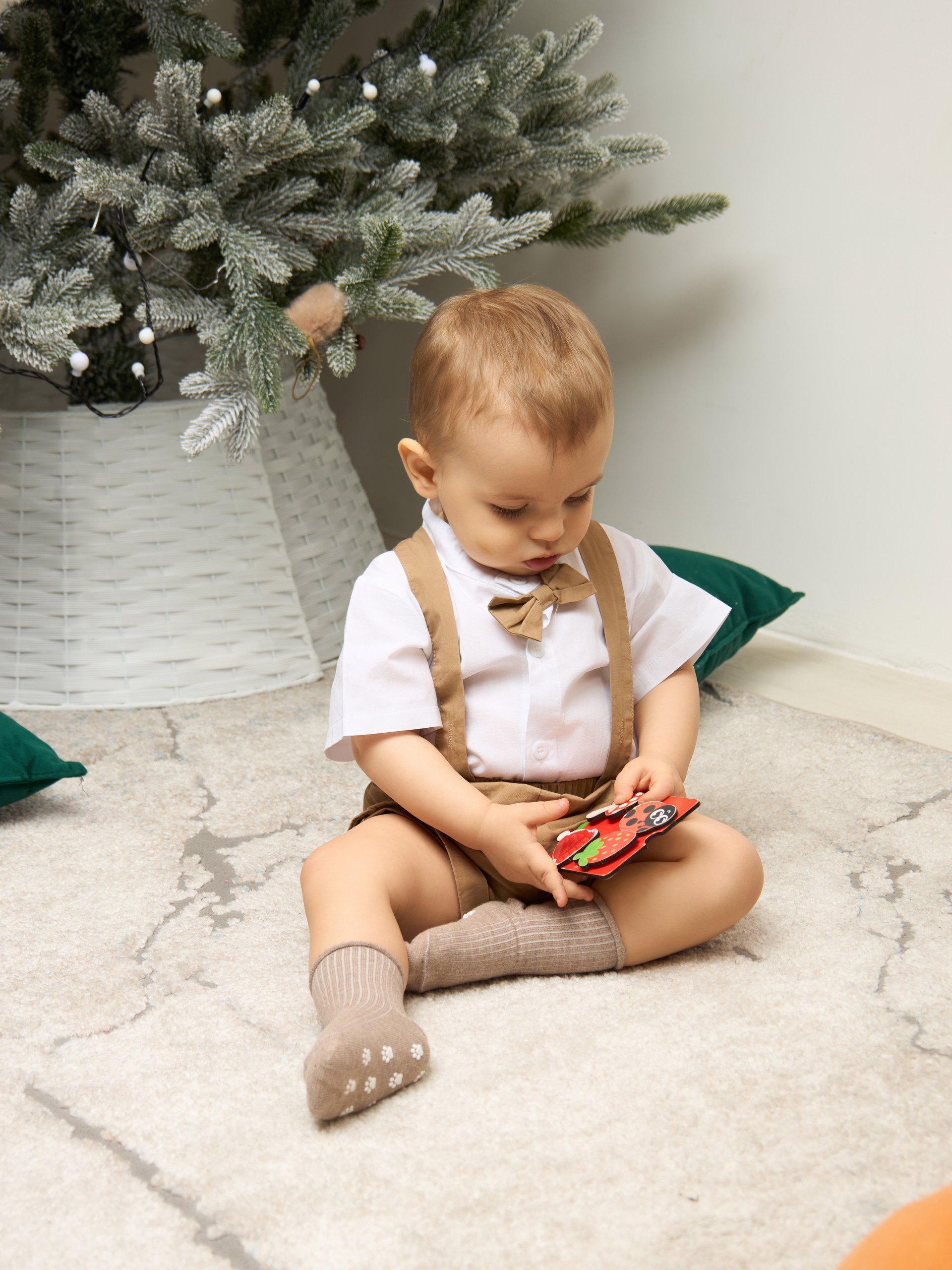 Носки 4 пары ALEX YVN B-2036-4-беж.корич.молоч.коф. - фото 7