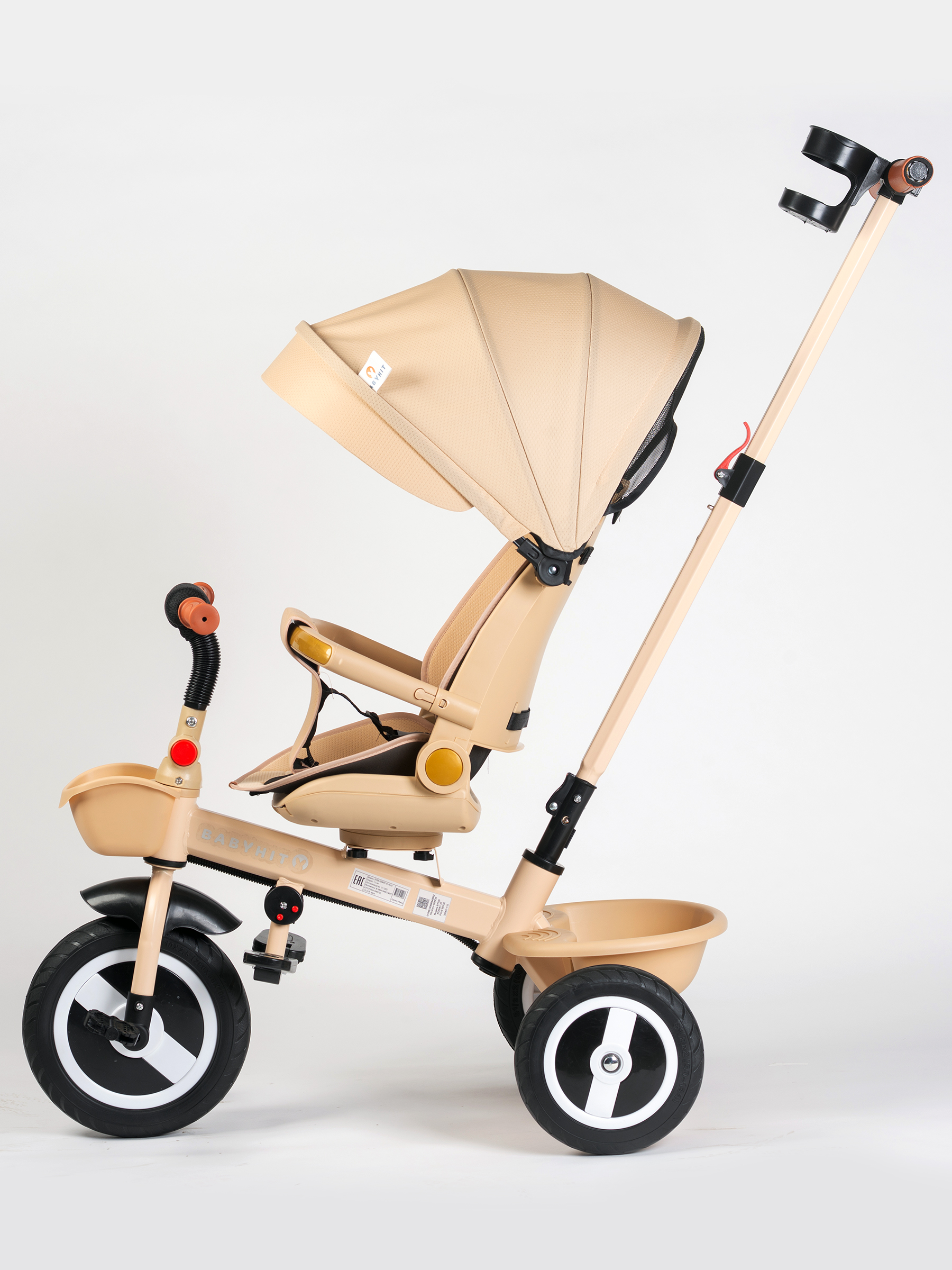 Трехколесный велосипед Babyhit 10 дюймов - фото 2